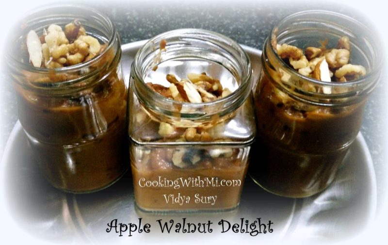 Apple Walnut Delight Cooking With Mi Vidya Sury